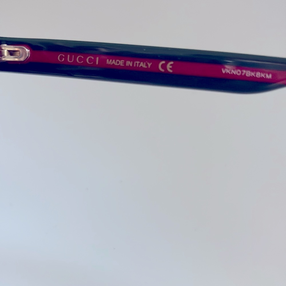 NEW [Gucci] Authenticated Luxury Round Sunglasses in Tortoiseshell/Green Acetate - Picture 12 of 15
